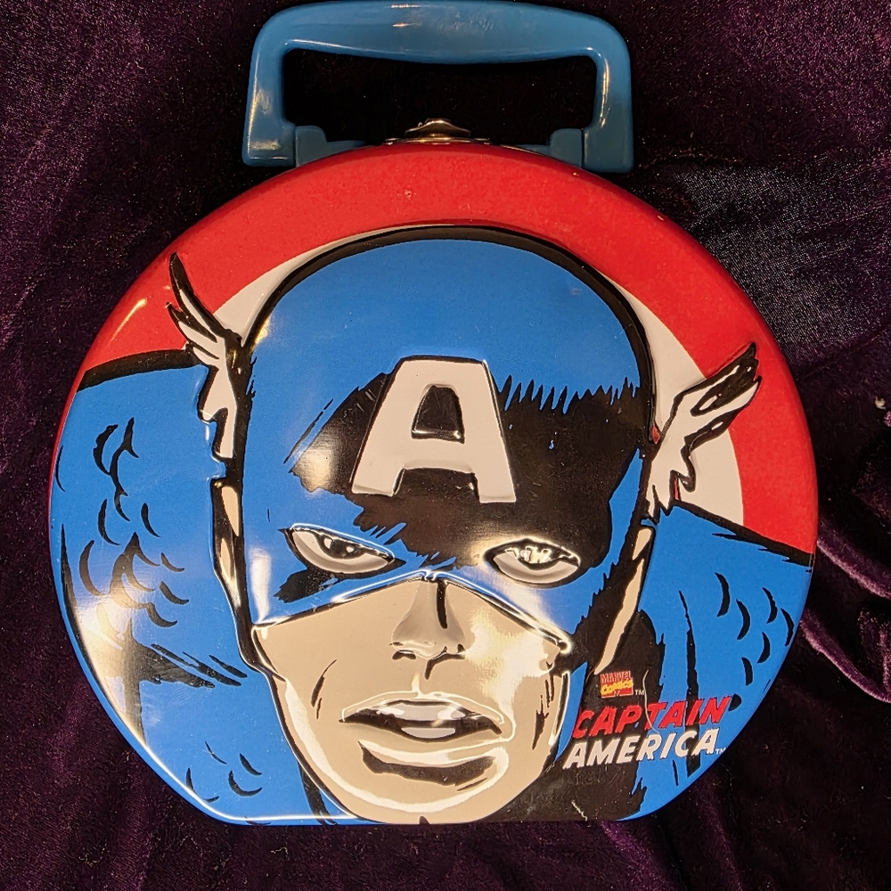 Collectible Captain America Vintage Lunch box